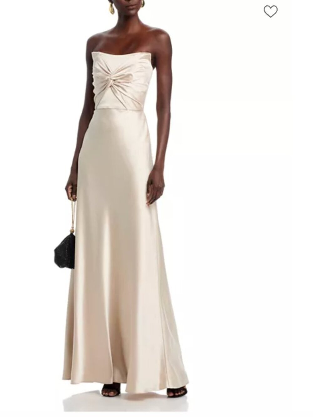 Amsale Aretha  Champagne Dress